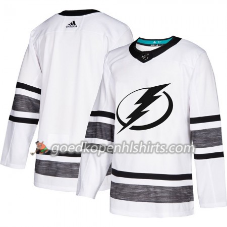 Tampa Bay Lightning Blank 2019 All-Star Adidas Wit Authentic Shirt - Mannen